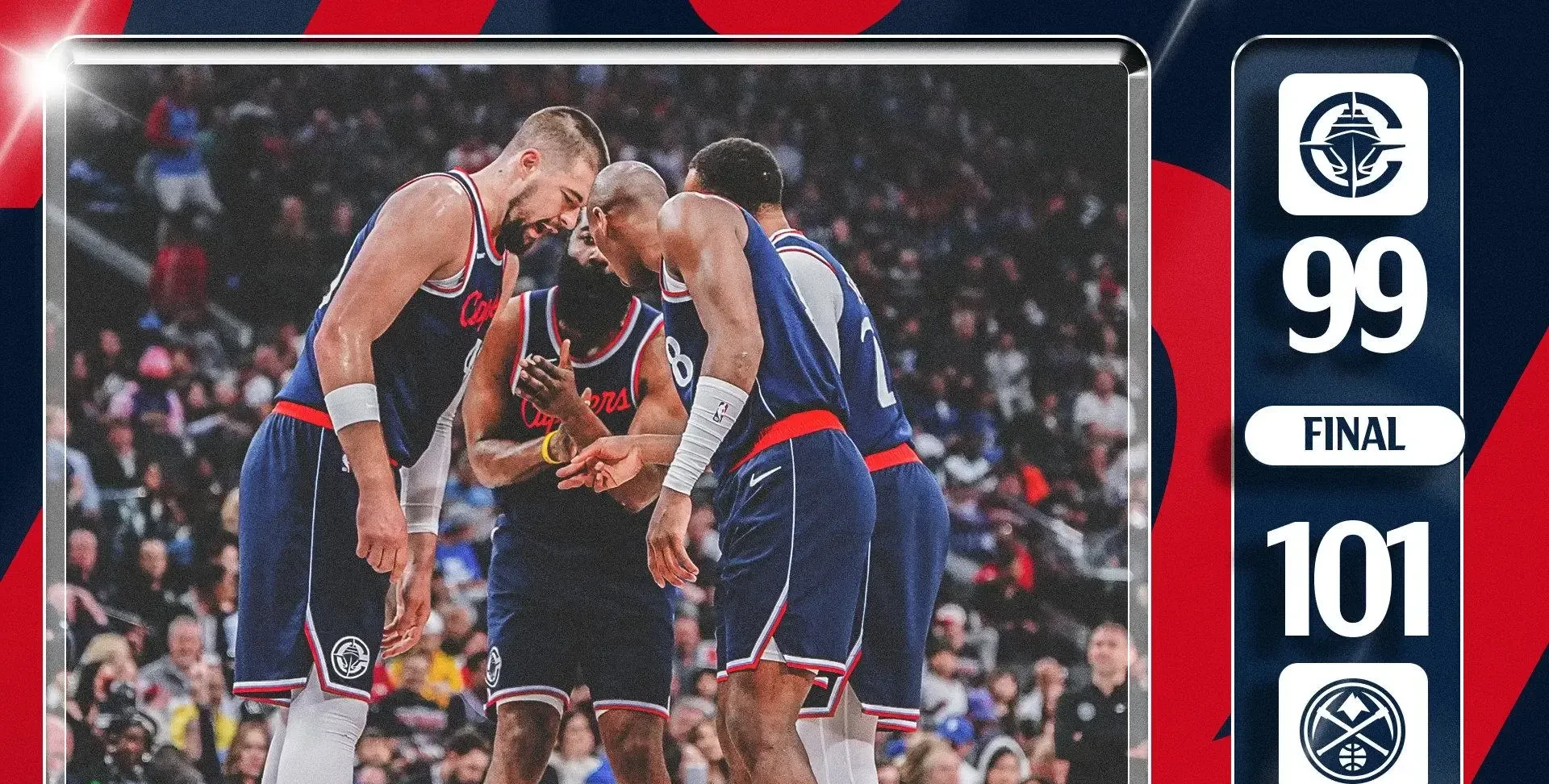 快船不敌独行侠，遭遇两连败